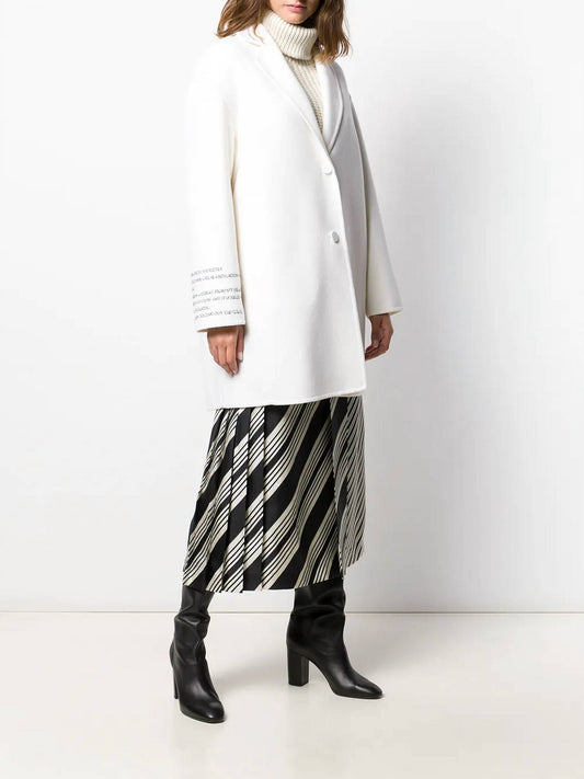 Valentino - Women's Poem Detail Single Breasted Coat