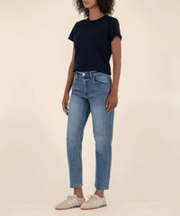 Kut From The Kloth - Kit High Rise Relaxed Straight Leg Denim Jeans
