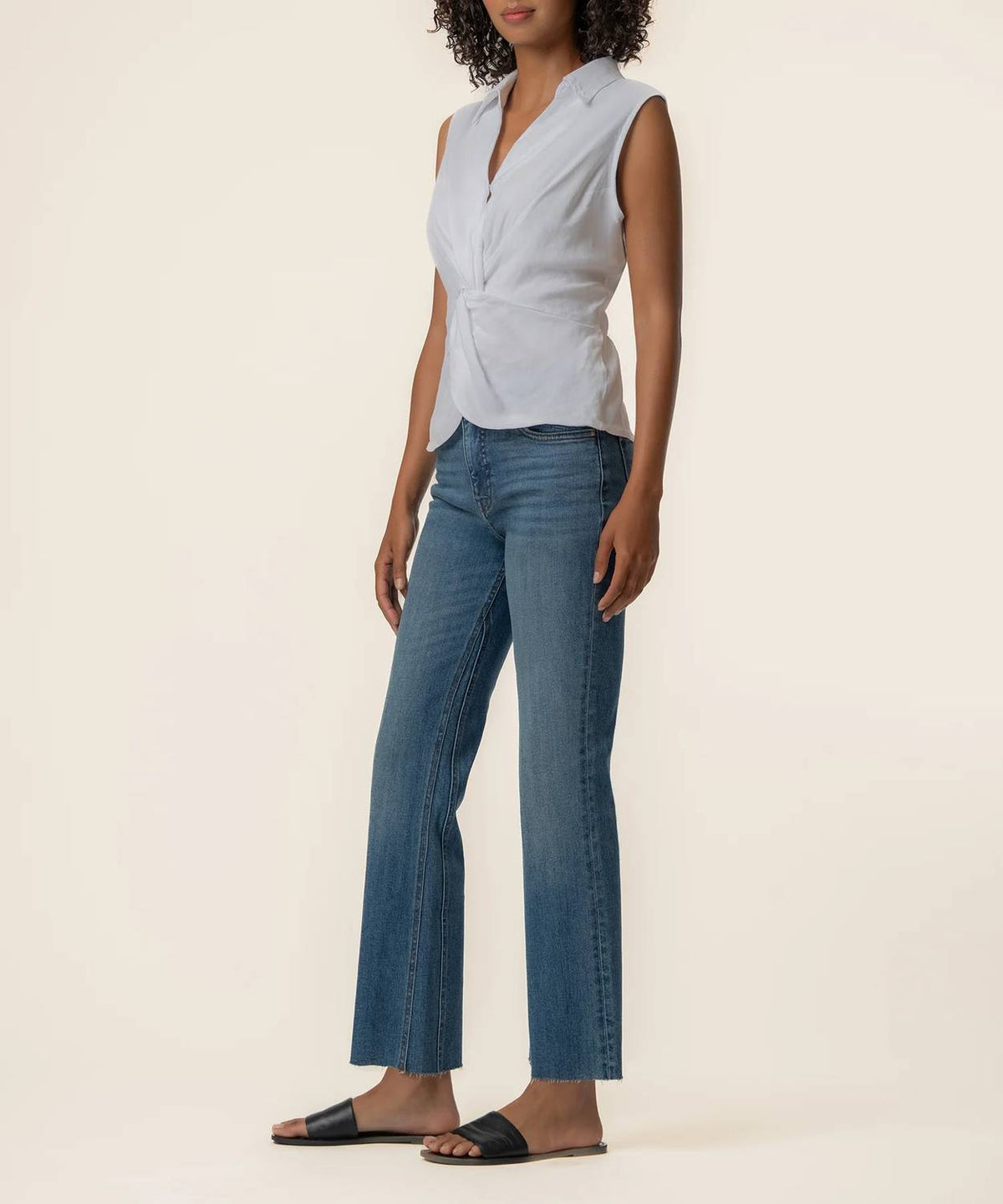 Kut From The Kloth - Sara Sleeveless Twisted Top