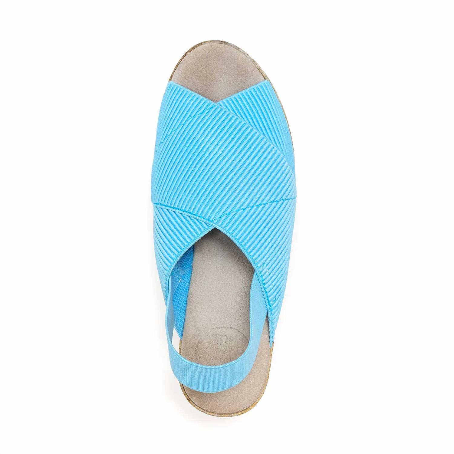 Charleston Shoe Co. - Women's Elizabeth Wedge Heel Sandal