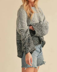 AEMI + CO Fraya Wide Sleeves Sweater - women's sweater - detail view
