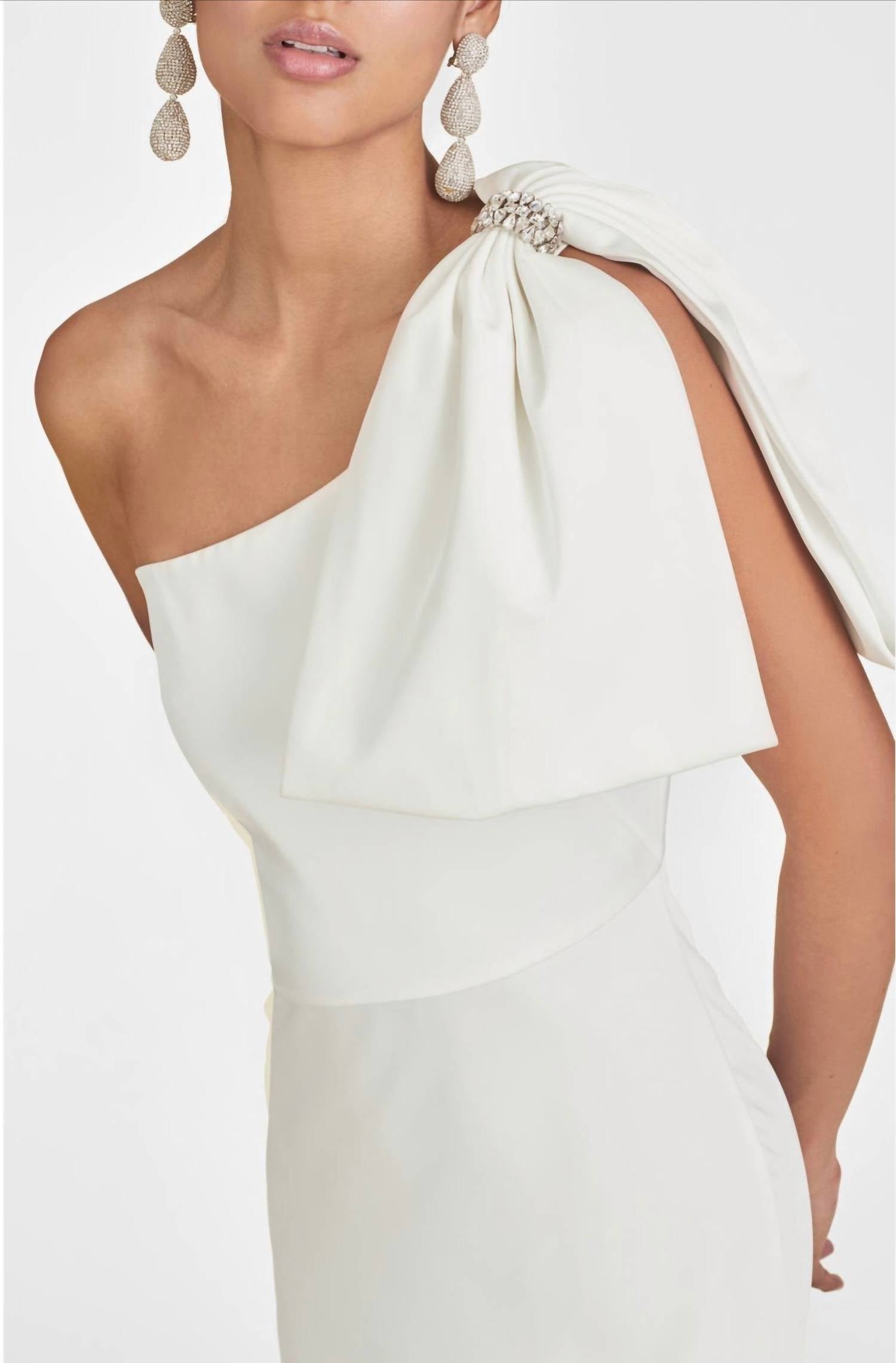 Sachin & Babi - Valeria Single-shoulder Gown