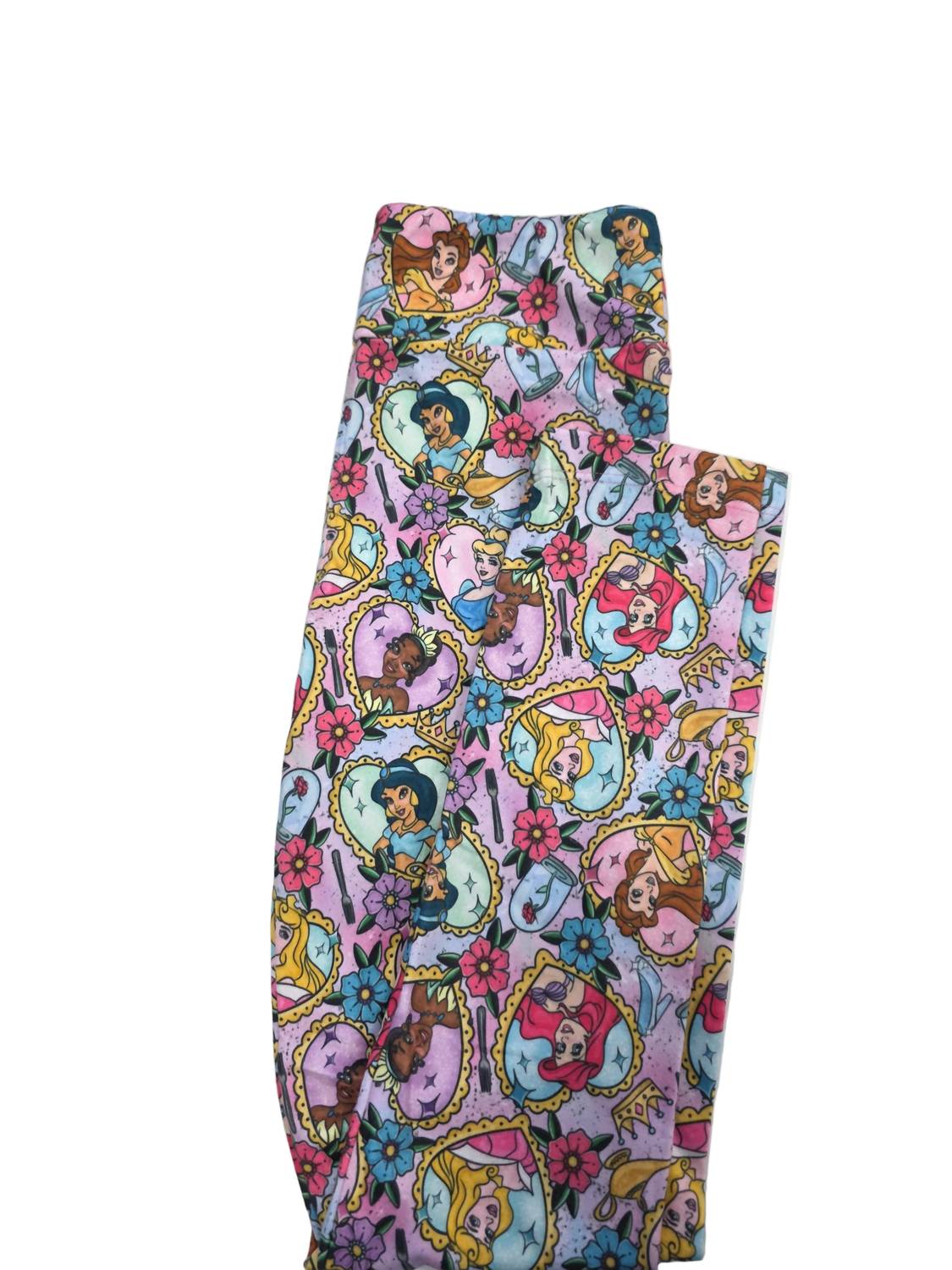 Bubbabeans - Girl's Princess Love Leggings