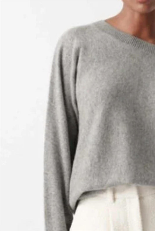 White + Warren - Cashmere Off Shoulder Sweater