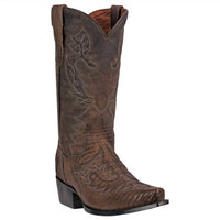 DAN POST. Men's 13 Bay Stitched Lizard Boots in godlen bay stitc horse - men's boots