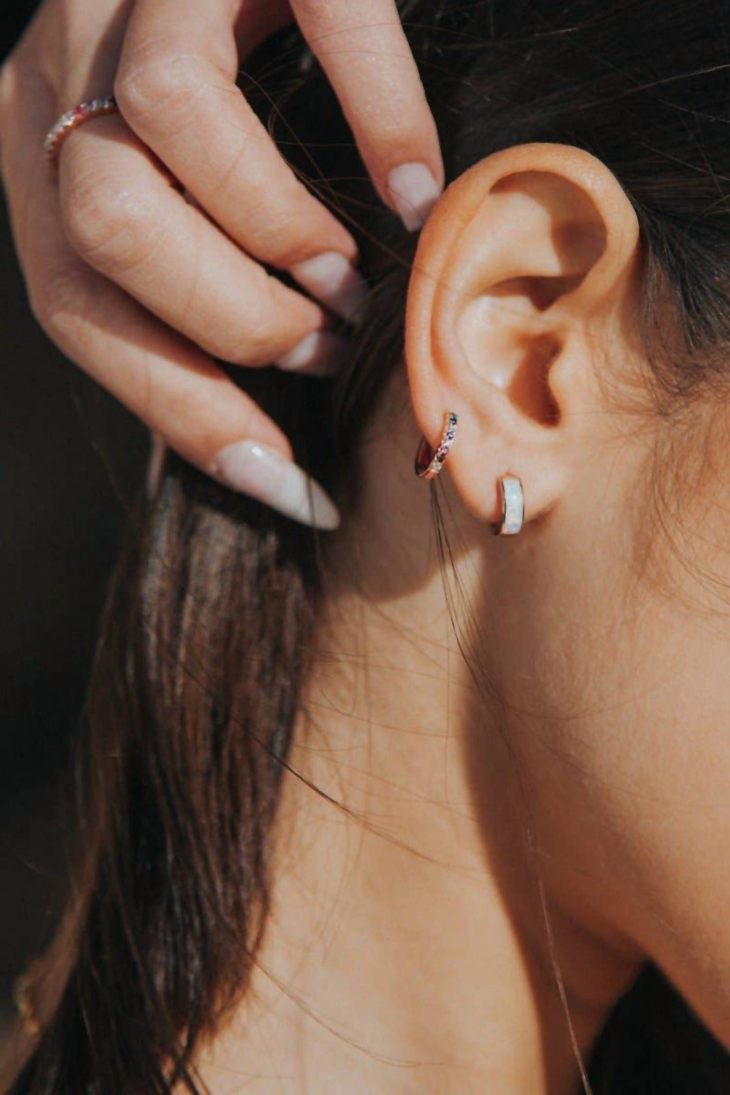 Native Gem - Women's Shay Huggies Earrings