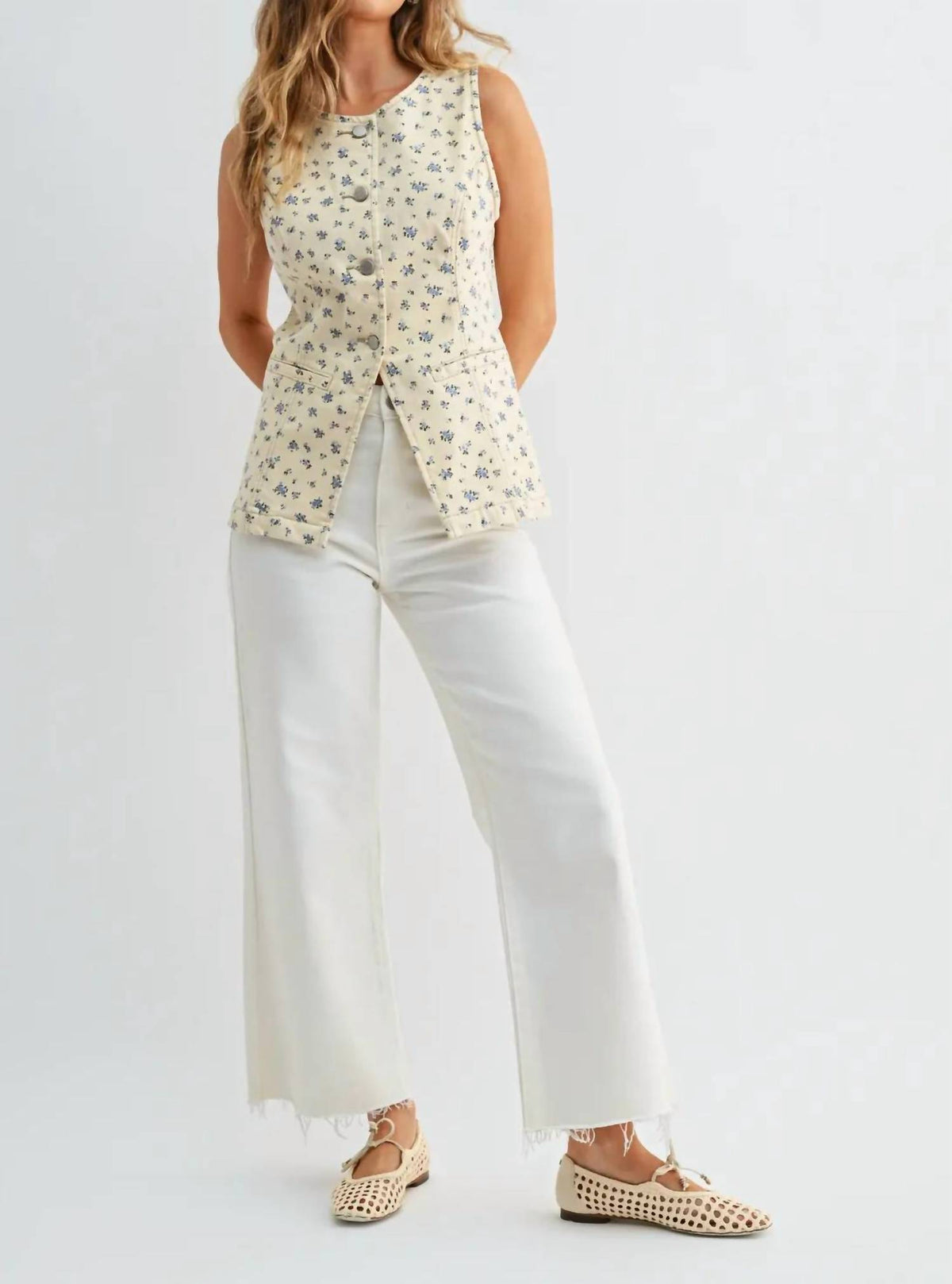 Jbd. - Women's Slim Scissor Cut Wide Leg Jean