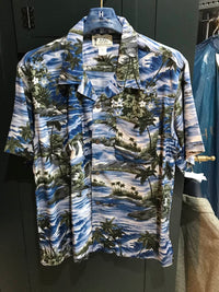 Rrl - Hawaiian Print Camp Shirt