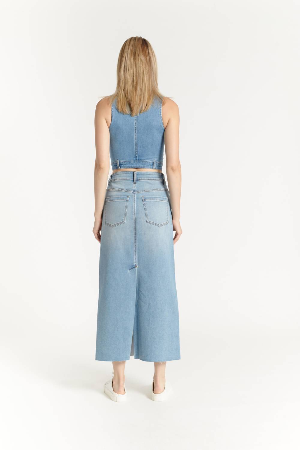 Oat New York - Denim Maxi Skirt