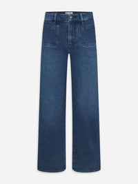 FRAME Le Slim Palazzo Modernist Pocket Jean in iberia - women's jeans - view 4