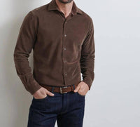 Peter Millar - Aspen Cotton Cashmere Corduroy Sport Shirt