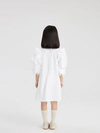 Kids Aline Puff Sleeve Dress