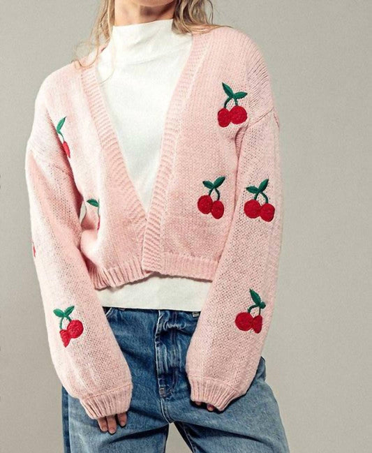 Trend:Notes - Cherry Cardigan