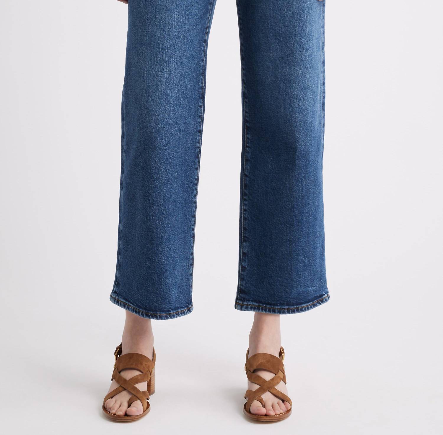 Frame - Ultra High-rise Wide Leg Jeans