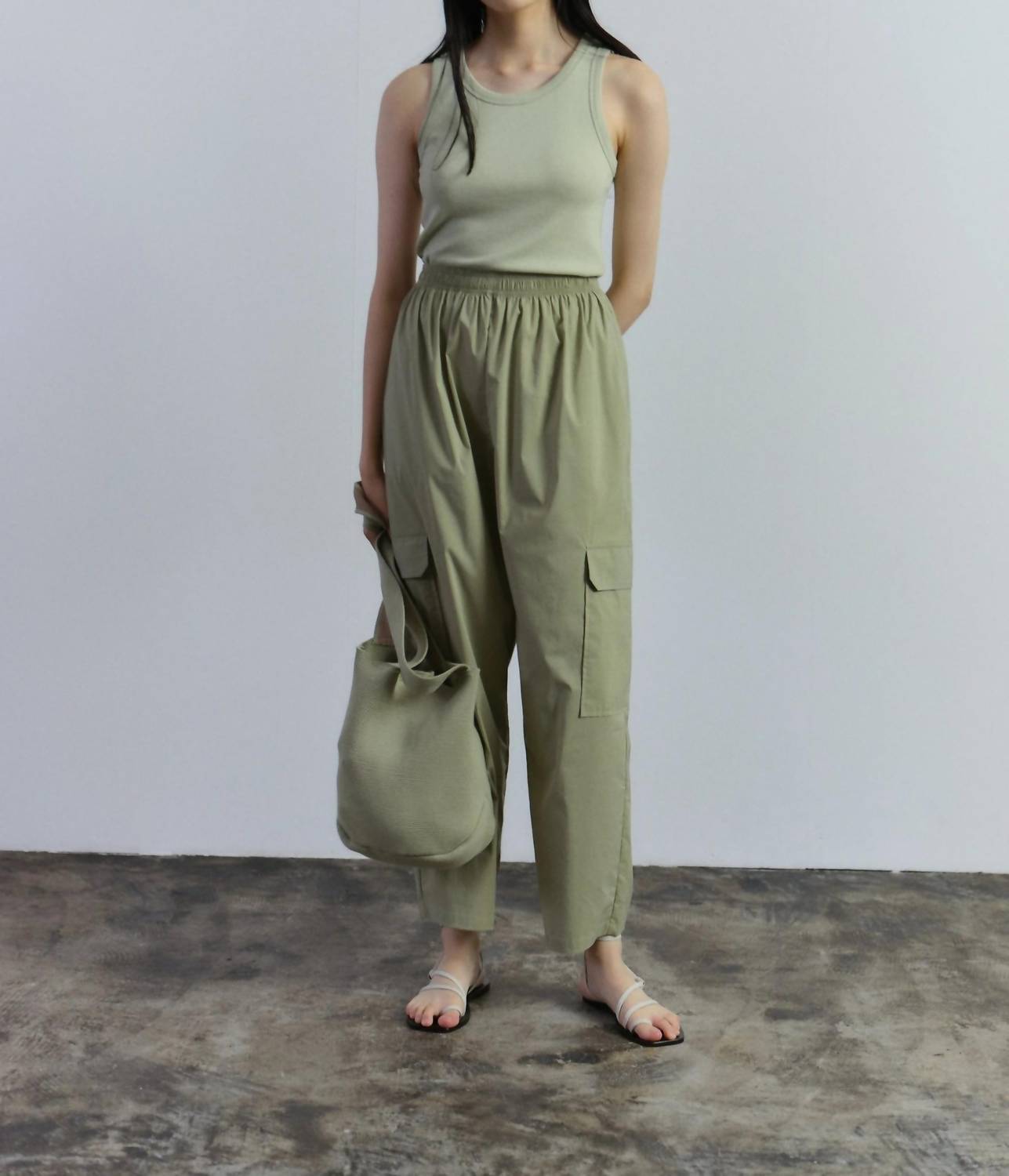 Mijeong Park - Elasticated Cargo Pants
