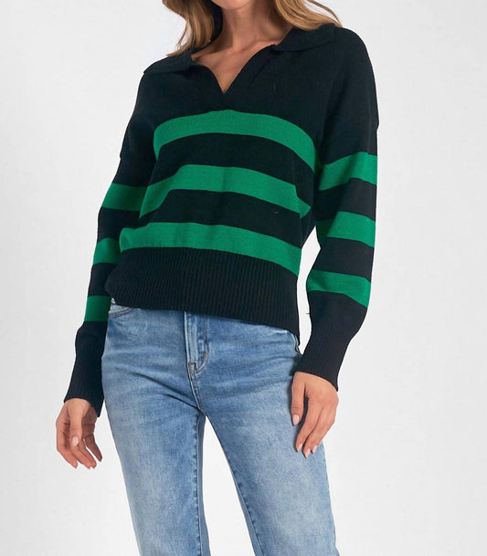 Elan - Stripe Sweater