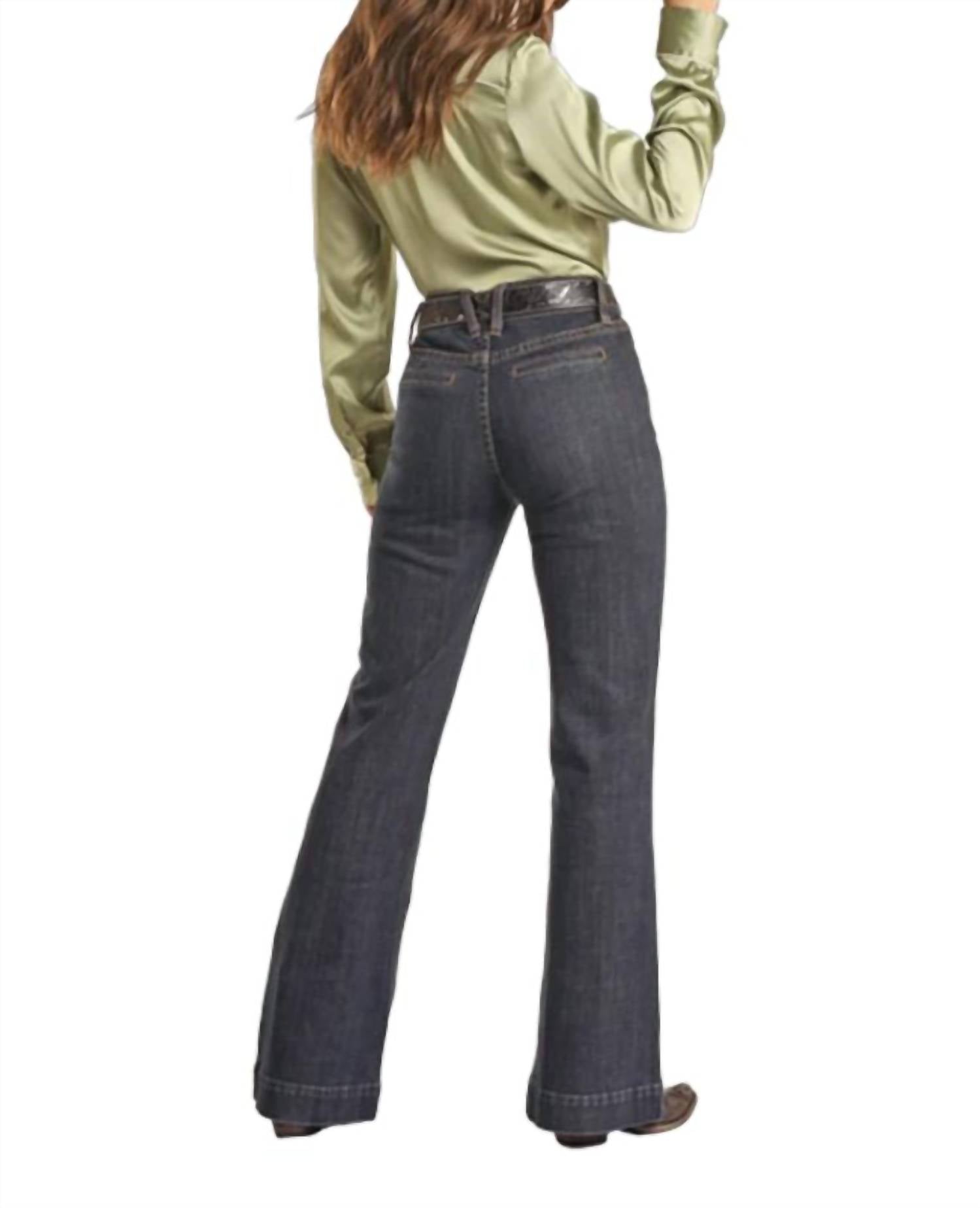 Panhandle - Rock & Roll Denim High Rise Trouser Jean
