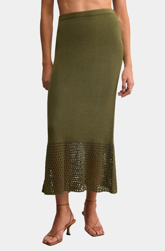 Z Supply - Haven Sweater Knit Midi Skirt