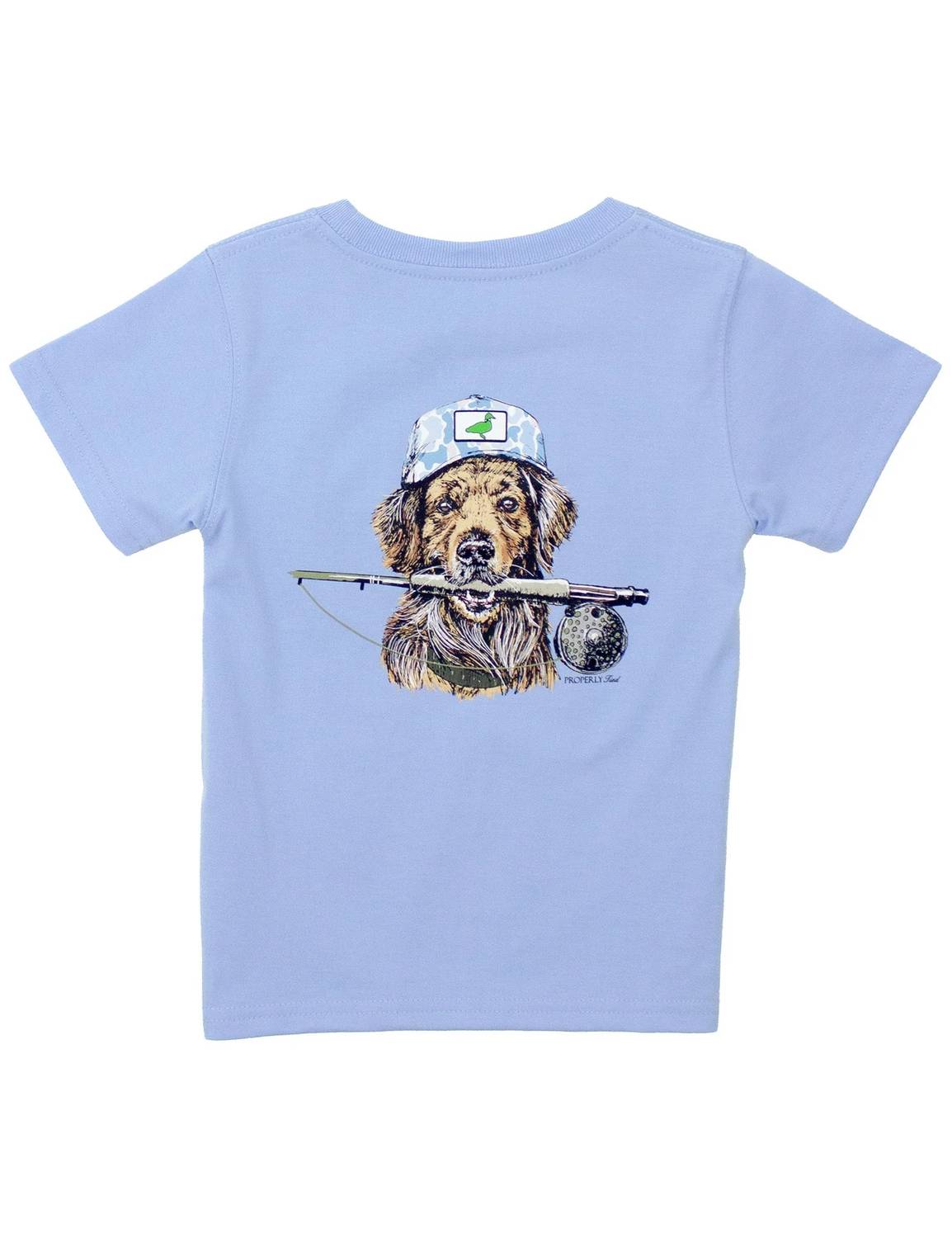Properly Tied - Kid's Fishing Buddy Short Sleeve Tee