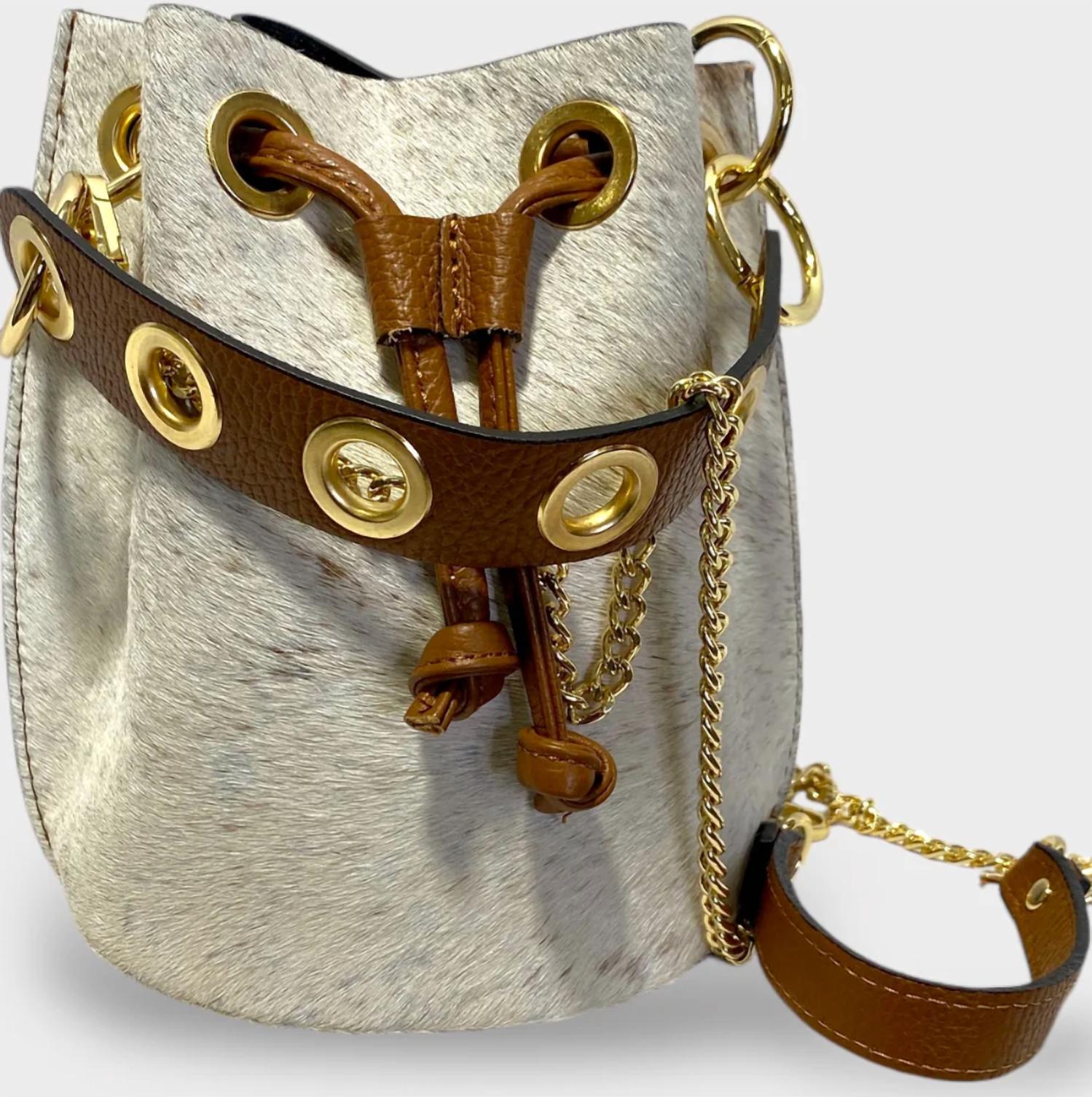 Charlie Leather - Women's Demi Small Bucket Bag