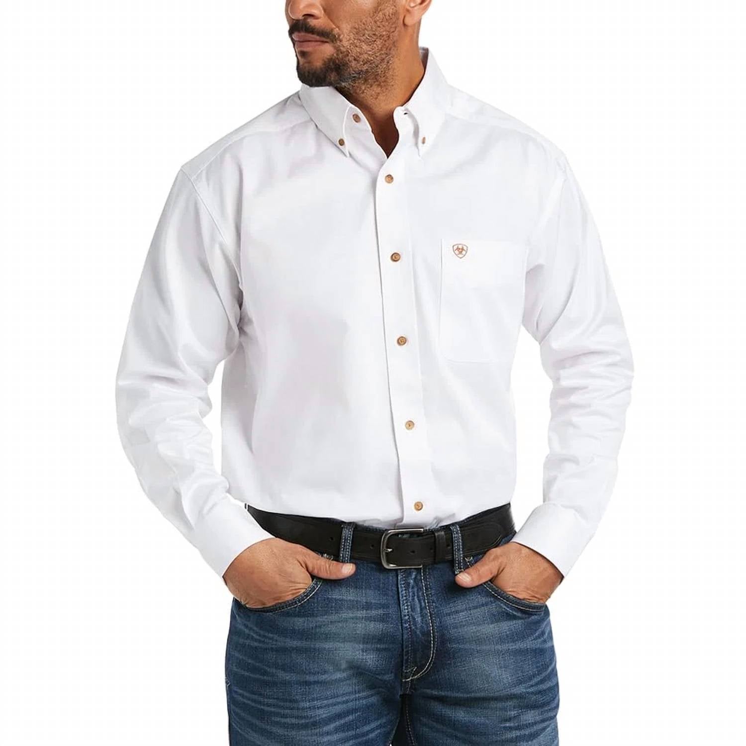 Ariat - Wrinkle Free Solid Twill Shirt