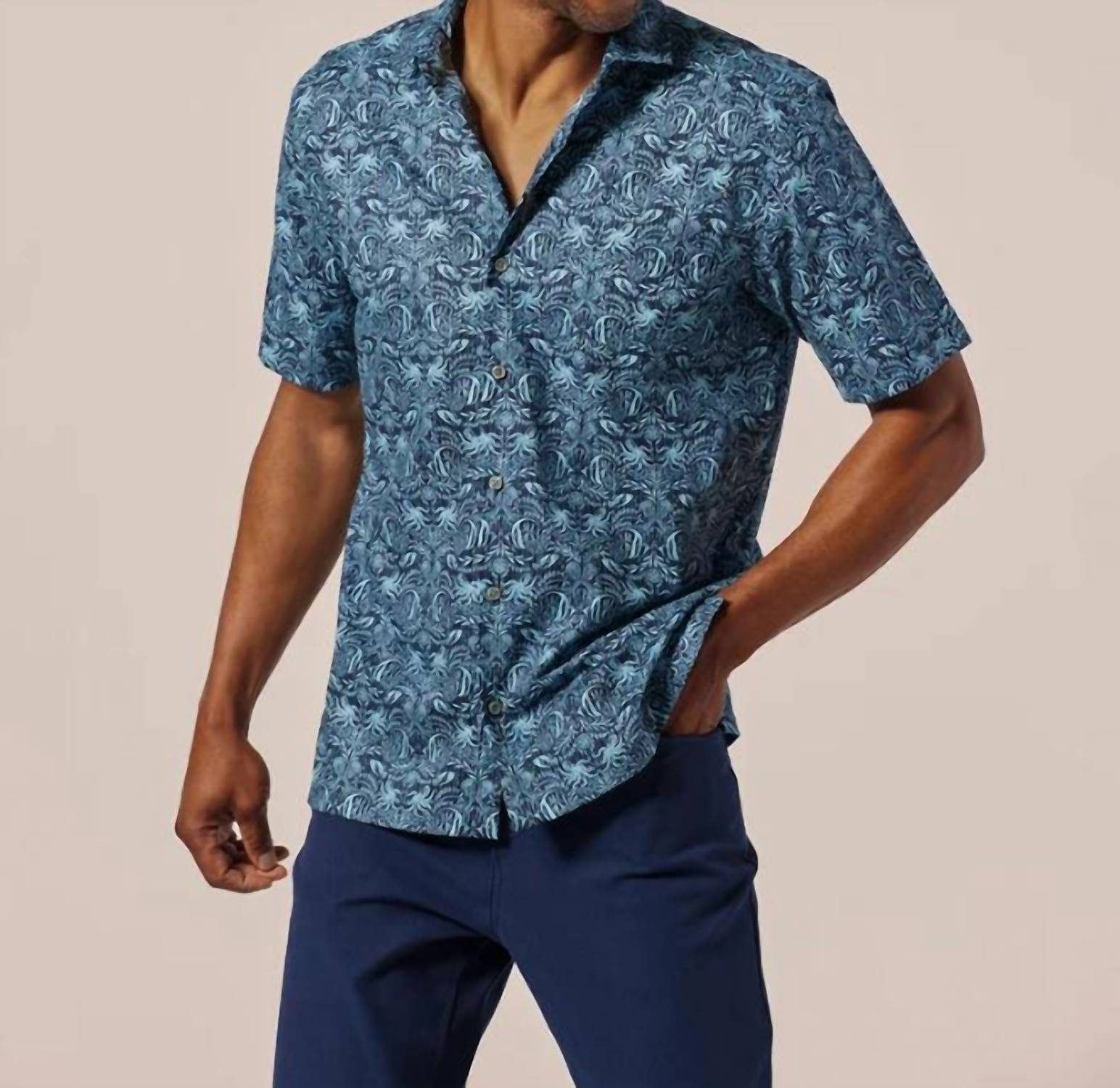 Tori Richard - Under Damasq Button Up Shirt - Plus