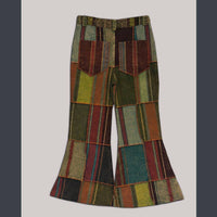 Jayli - Women's Cotton Patchwork Outer Stitching Pants