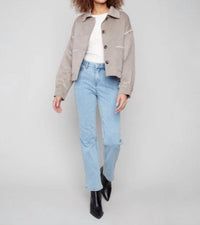 Charlie B - Short Double-faced Wool Jacket