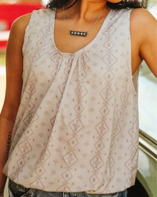 Lucky & Blessed - Blush Mesa Tank Top