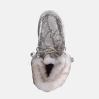 Lamo Women's Cassidy Winter Shoe in dove snake - women's sneaker - view 5