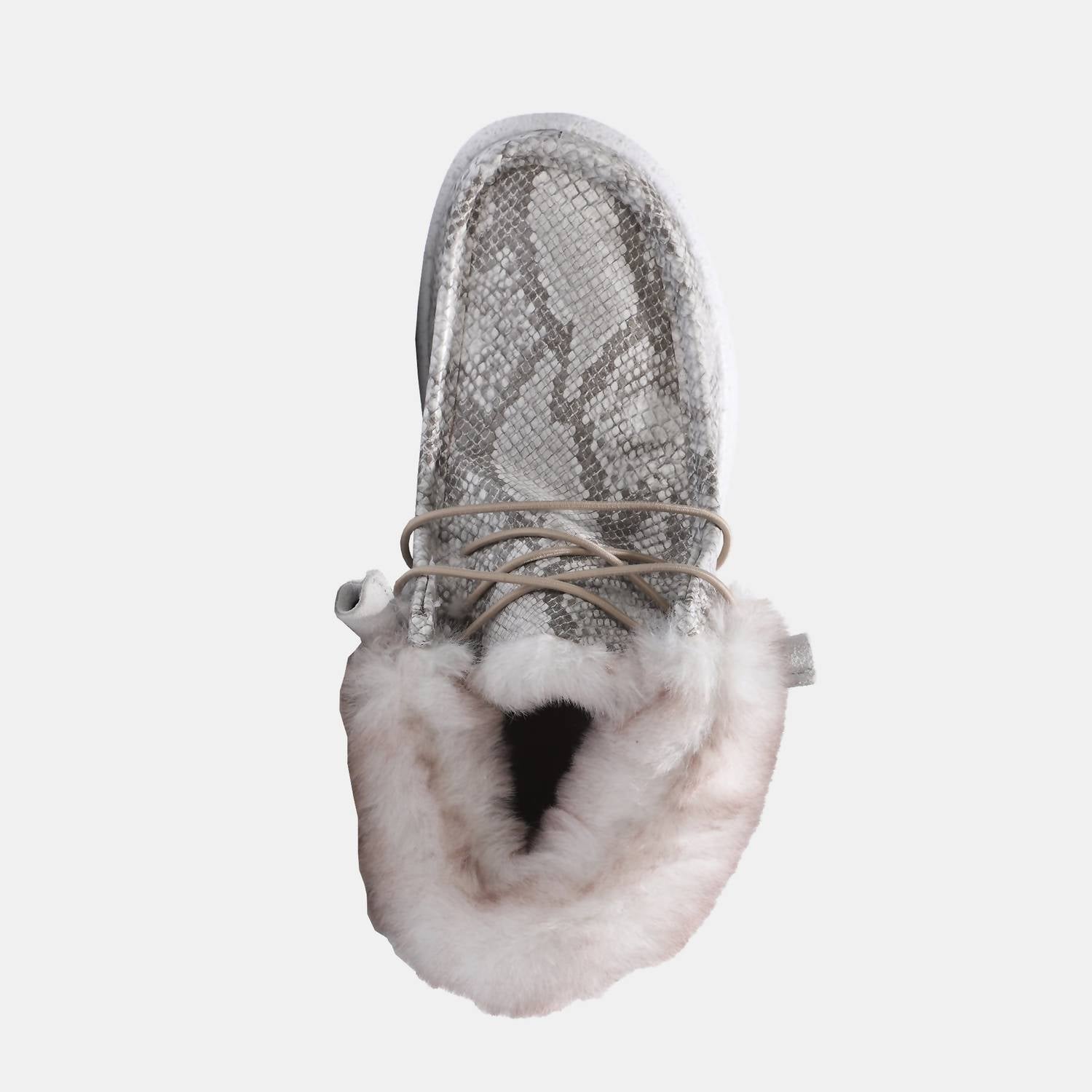 Lamo Women's Cassidy Winter Shoe in dove snake - women's sneaker - view 5