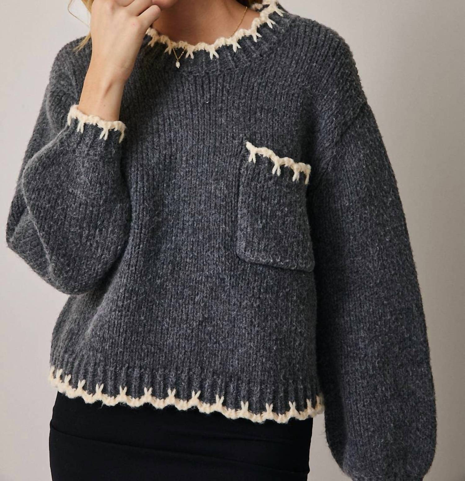 Sunday Edition - Knit Crewneck Sweater