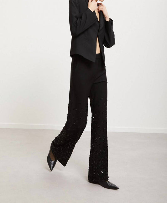 Ottod'Ame - Sequins Palazzo Trousers