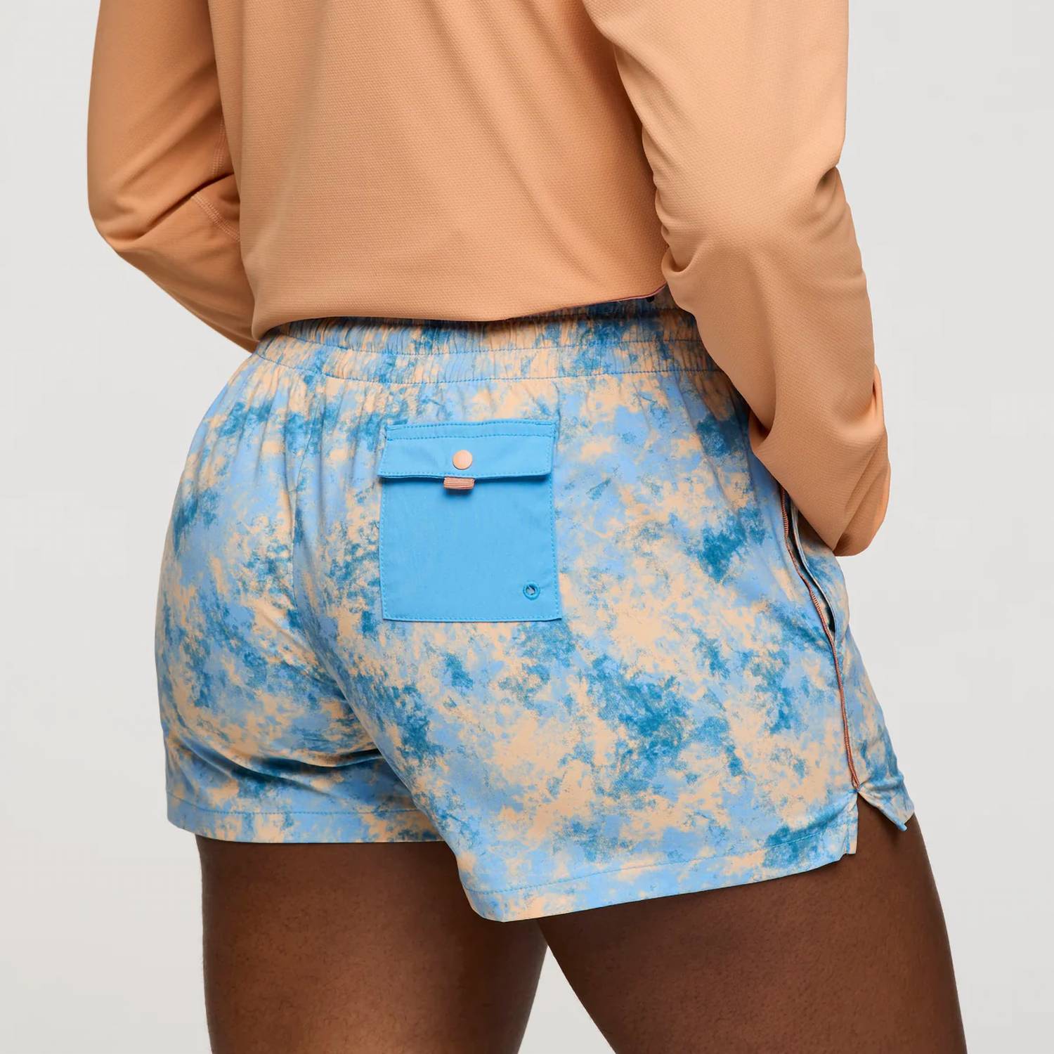 cotopaxi Brinco 3" Shorts in galactic drizzle - women's shorts - alternate view