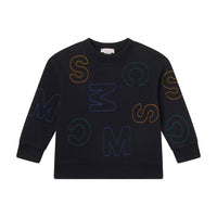Stella Mccartney - Boys Sweatshirt With Smc Embroidery