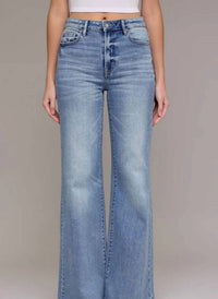 Hidden - Happi Vintage Clean High Rise Wide Comfort Flare Jeans