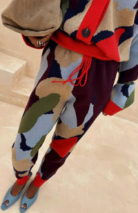 Never Fully Dressed - Abstract Cuff Jogger