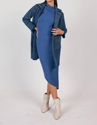 Sage The Label - Marceau Houndstooth Coat