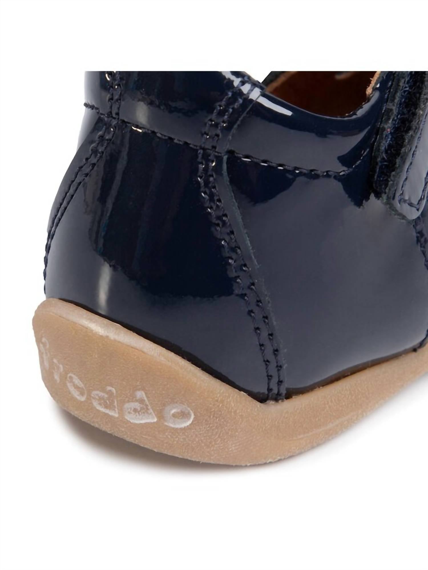 Froddo Girls G2140043-3 Ankle Boots in blue patent - kids' boots - view 4
