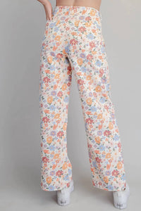 Ee:Some - Floral Printed Pant
