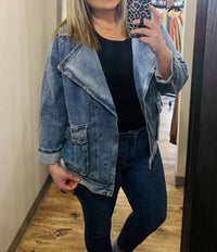 Vocal Apparel - Blazer Style Denim Jacket
