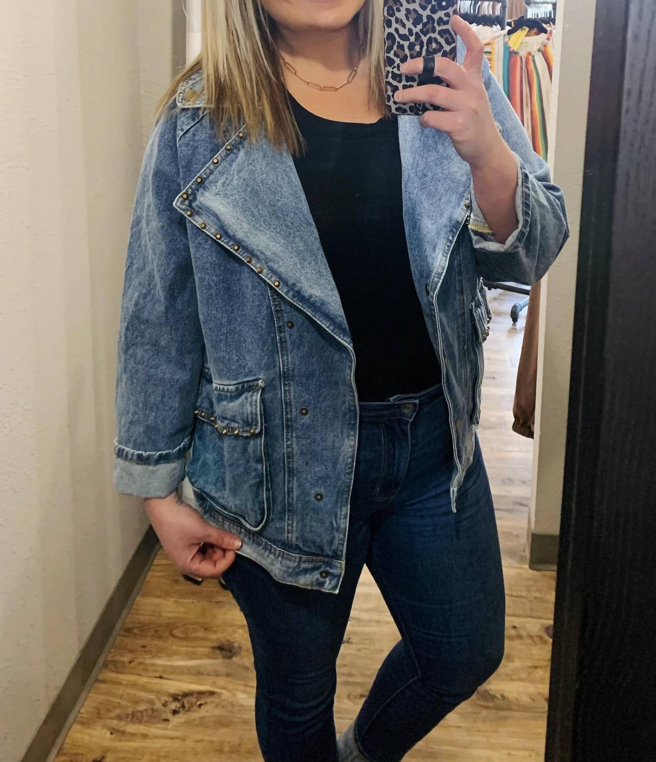 Vocal Apparel - Blazer Style Denim Jacket