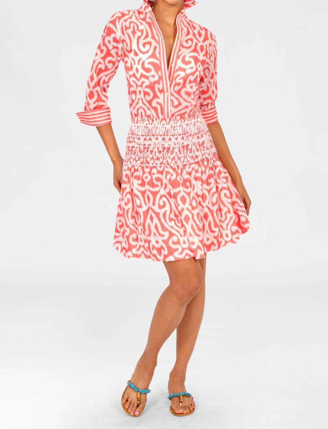 Gretchen Scott - Arabesque Smocked Skirt