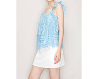 Ina Fashion - Maya Sleeveless Lace Top