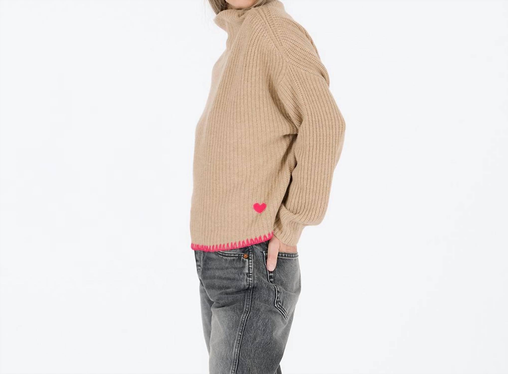 Kerri Rosenthal - Marlow Cashmere Mock Neck Sweater
