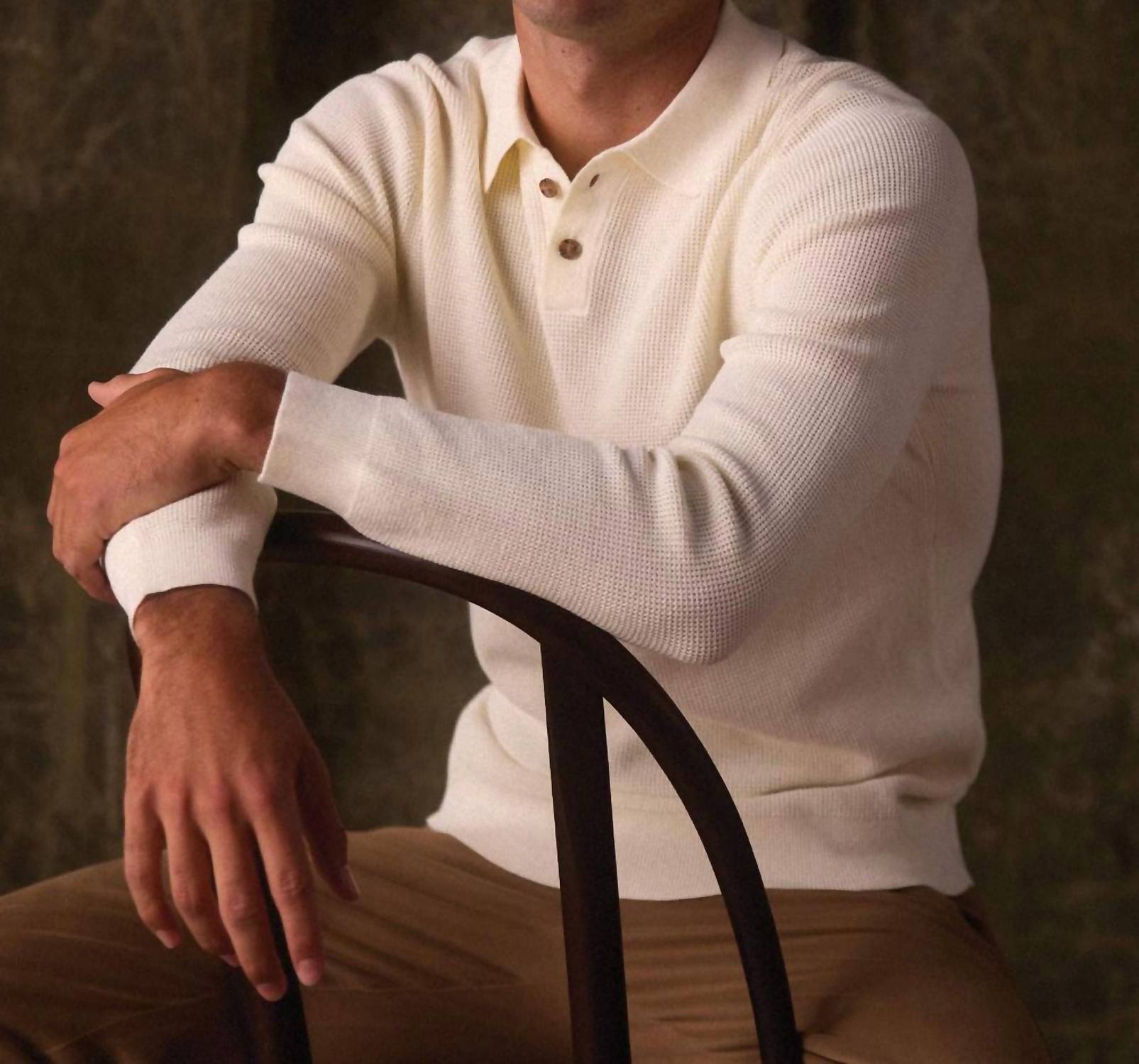 The Normal Brand - Robles Knit Waffle Stitch Polo