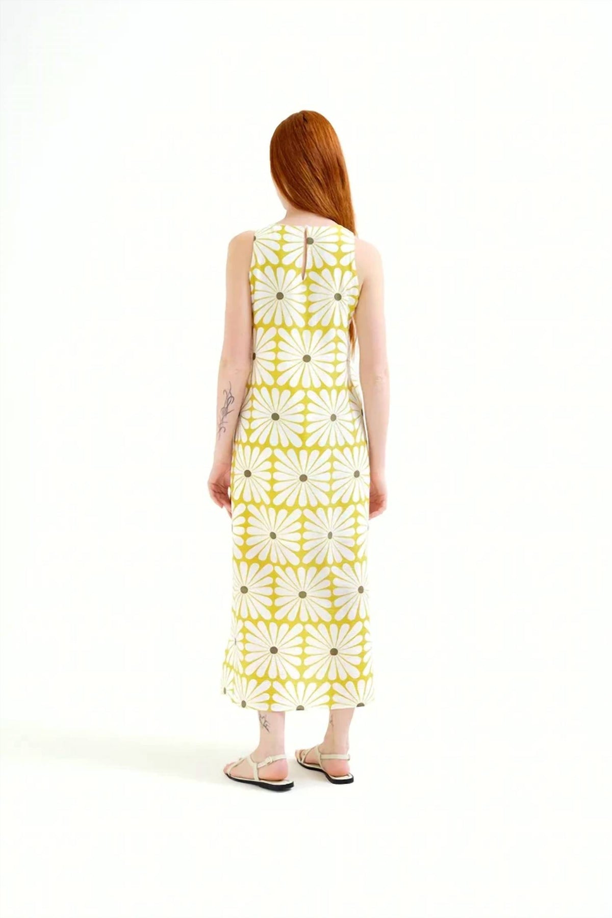 Compania Fantastica - Flower Print Long Dress