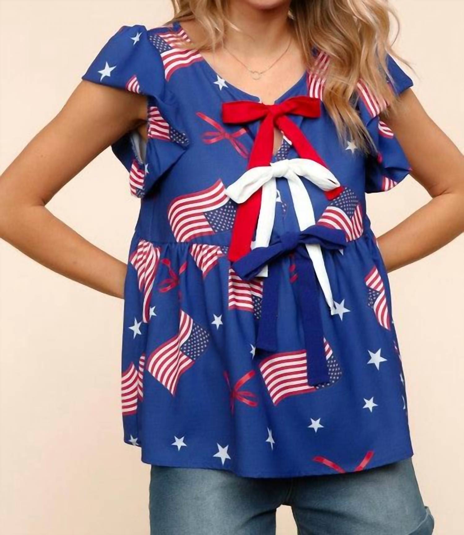 Haptics - Fit For Freedom Scoopneck Top