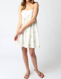 Olivaceous - Sarah Floral Mini Dress