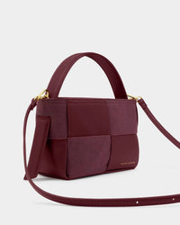 Katie Loxton - Women's Taya Woven Suedette Top Handle Bag